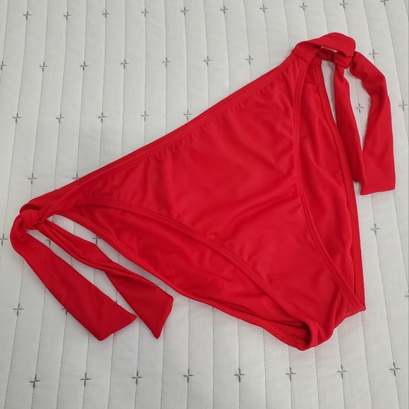 Swimsuits For All Other - Ashley Graham New Red Bikini Bottom